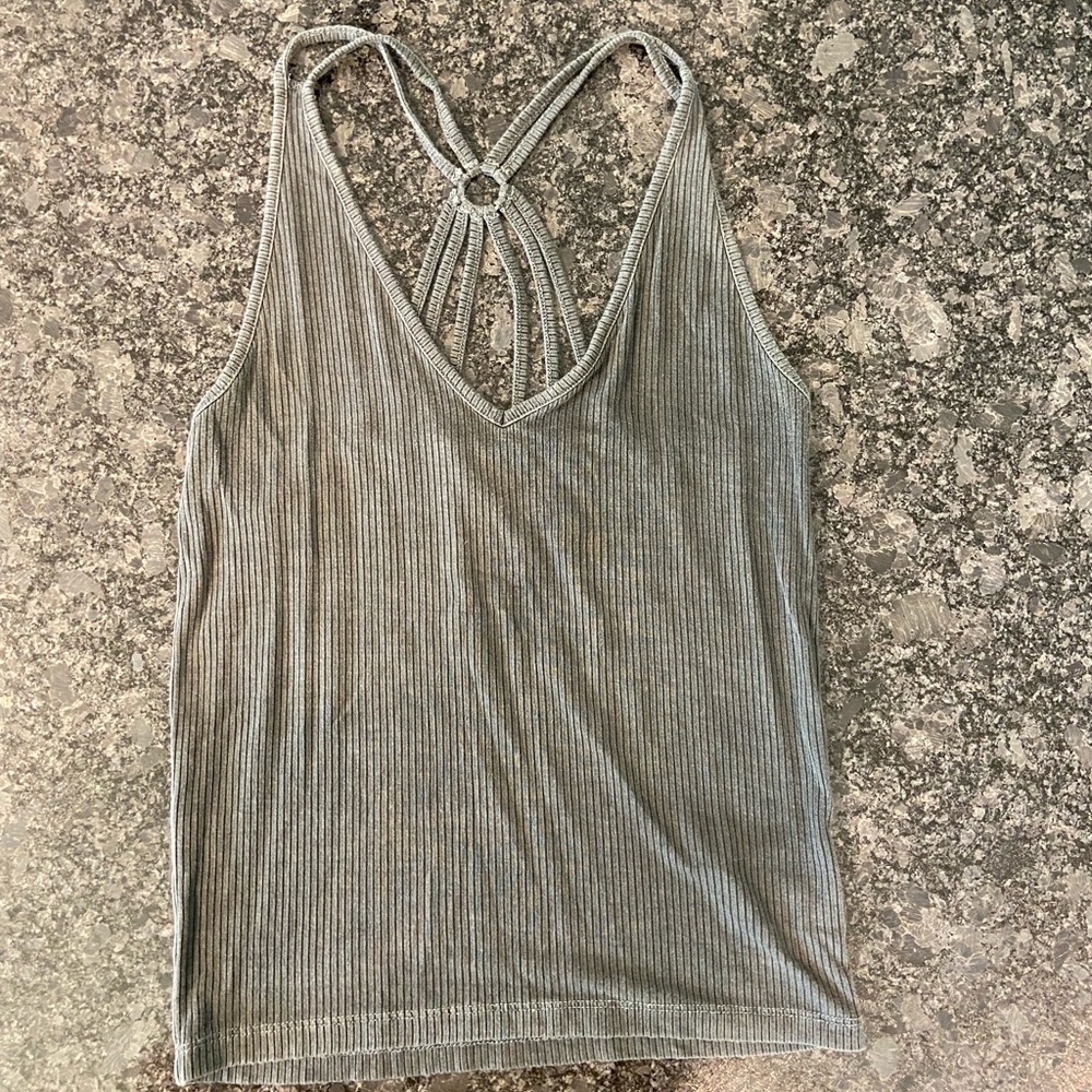 Ribbed tank top